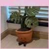 Natural Jellycat Style Plush Potted Plant Dustproof Short Velvet For Living Room