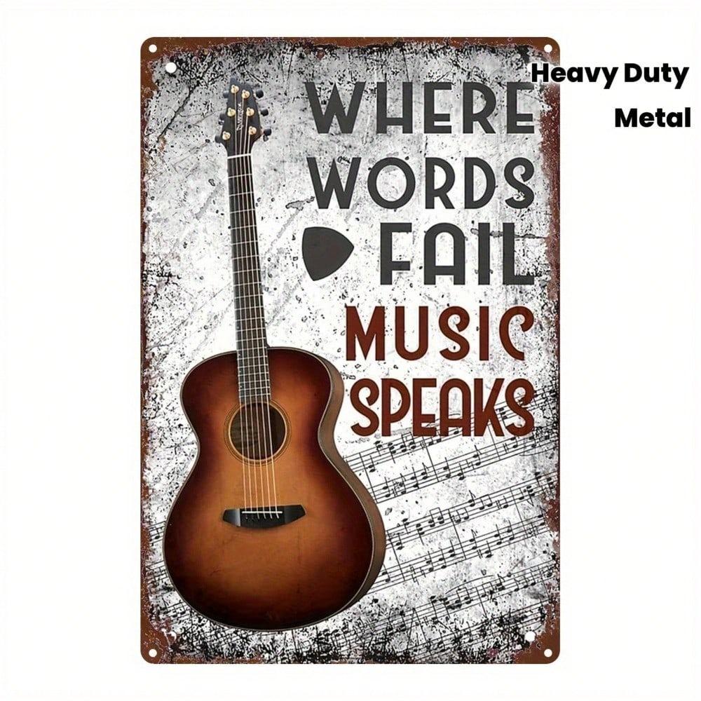Retro Metal Tin Sign Poster Vintage Wall Art Decor Plaque