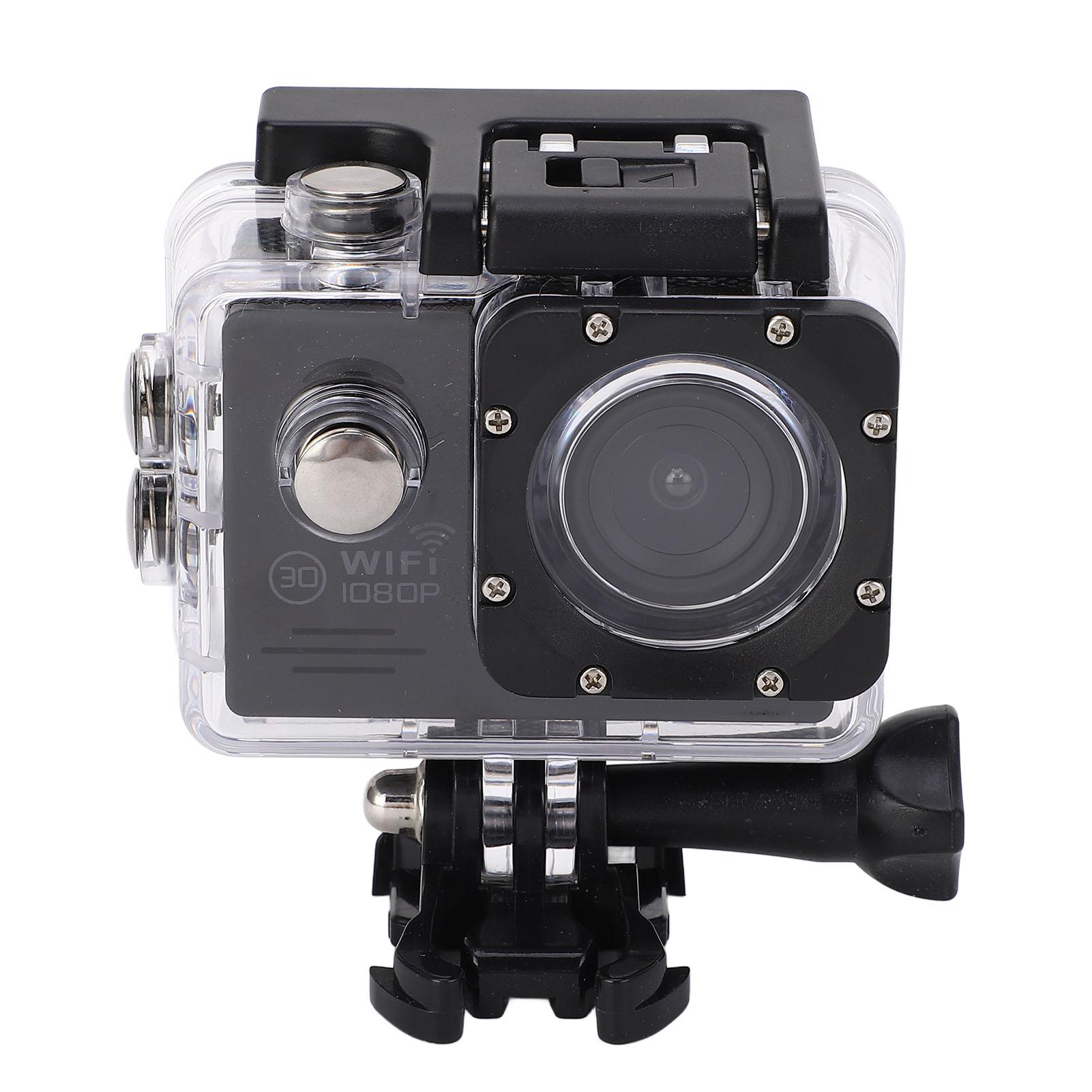 

1080P 30FPS WiFi Action Camera 2.0 Inch IPS HD Wide Angle IP68 Waterproof Underwater Camera with