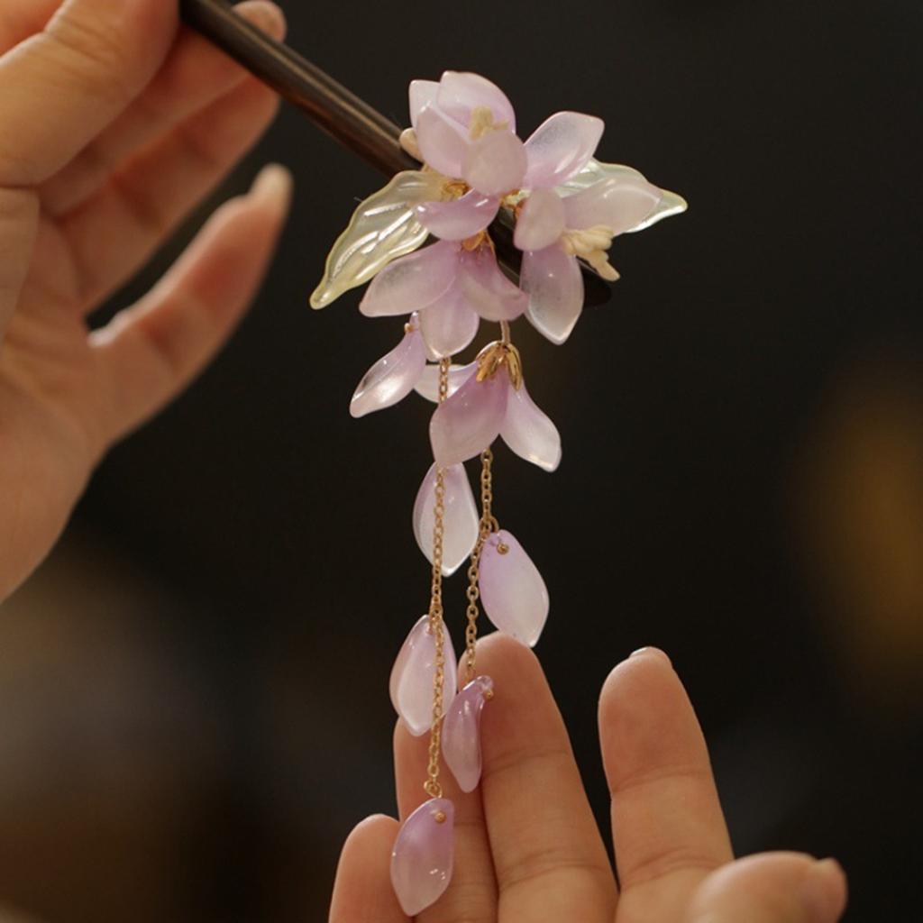 Perlové Kamínkové Květinové Sponky do Vlasů Svatba Vlasové Doplňky Perlové Sponky do Vlasů Květinové Svatební Sponky do Vlasů Vlasové Ozdoby Vlasová Tyčinka