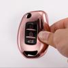 TPU Car Flip Key Case Cover Keychain Protector for Renault Kadjar Captur Megane Sandero Stepway Logan Clio 5 Arkana 2020 2021