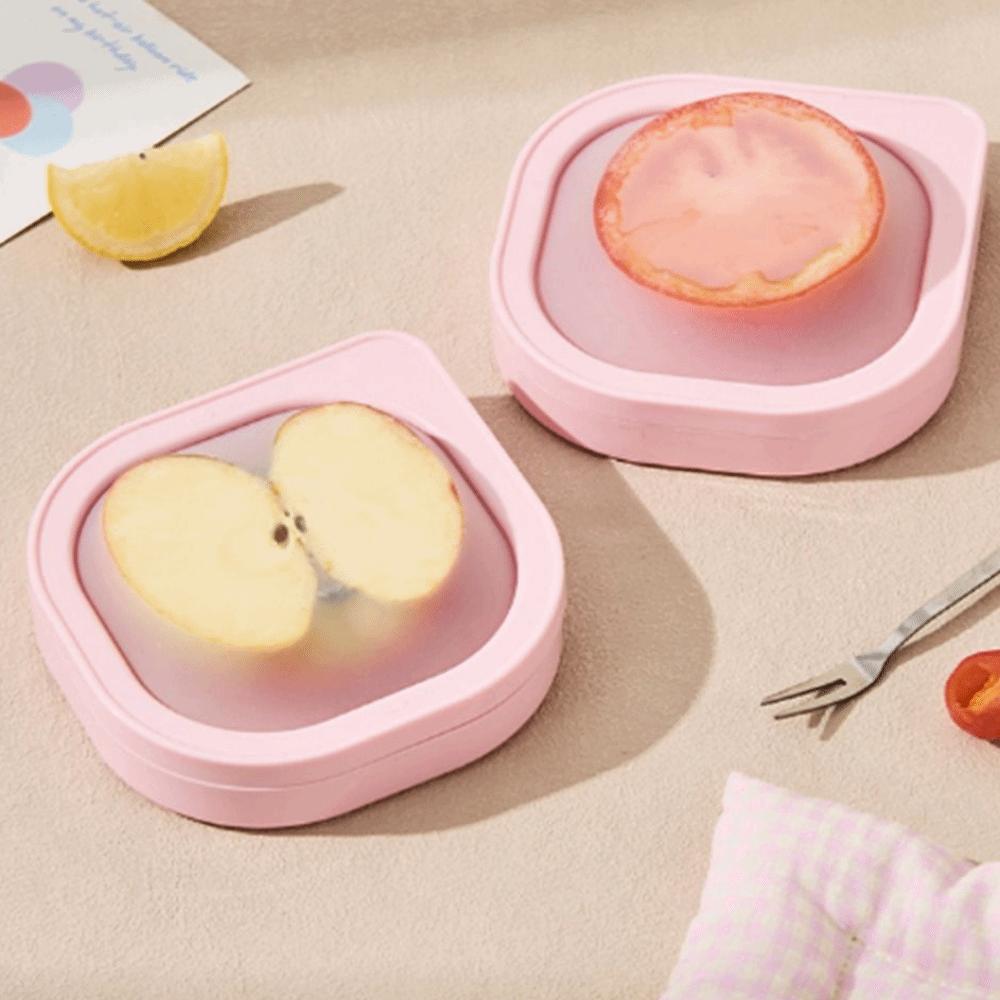Keep Fresh Food Storage Box Sealed Vegetable Storage Container  Lemon Halved Storage