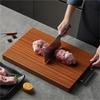 BPA Free Natural Solid Wood Cutting Board Antibacterial Mildew Resistant Double Sided for Vegetable Meat Chopping
