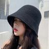 Blend Fisherman Hat For Women Winter Korean Style Sun Protection Casual Outdoor