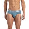 Jockey Ic2 Men' Tactel Microfiber Elastane Stretch Solid Brief With Moisture Move Properties Provincial Blue
