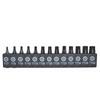 Impact Torx Bit Set 7-40 26Pcs Steel Torx Bit Set Long Impact Bit Screwdriver Bit Set Magnetic Bit and Storage Box