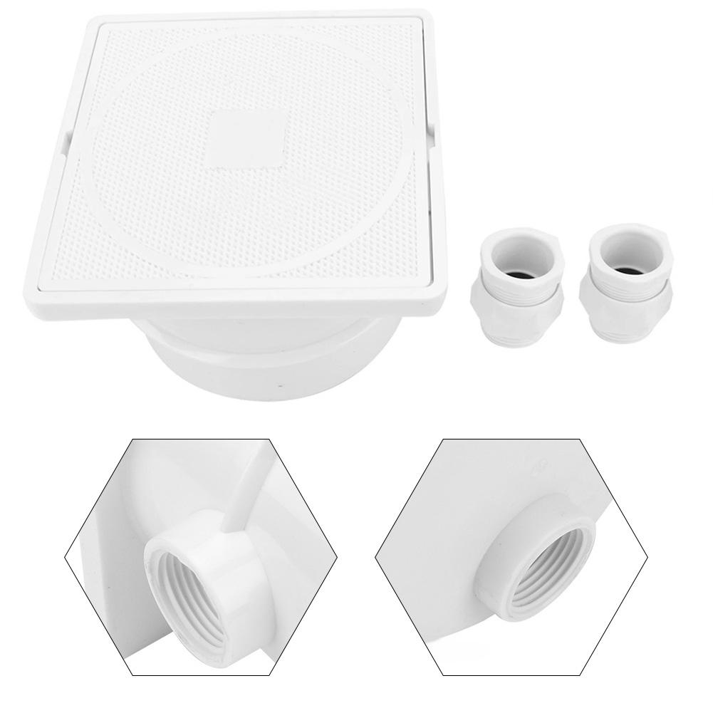 Outdoor Waterproof Installation Plastic Junction Box Approx. 10x10 Cm 3.9x3.9 In Underwater Light Junction Box Dustproof Design