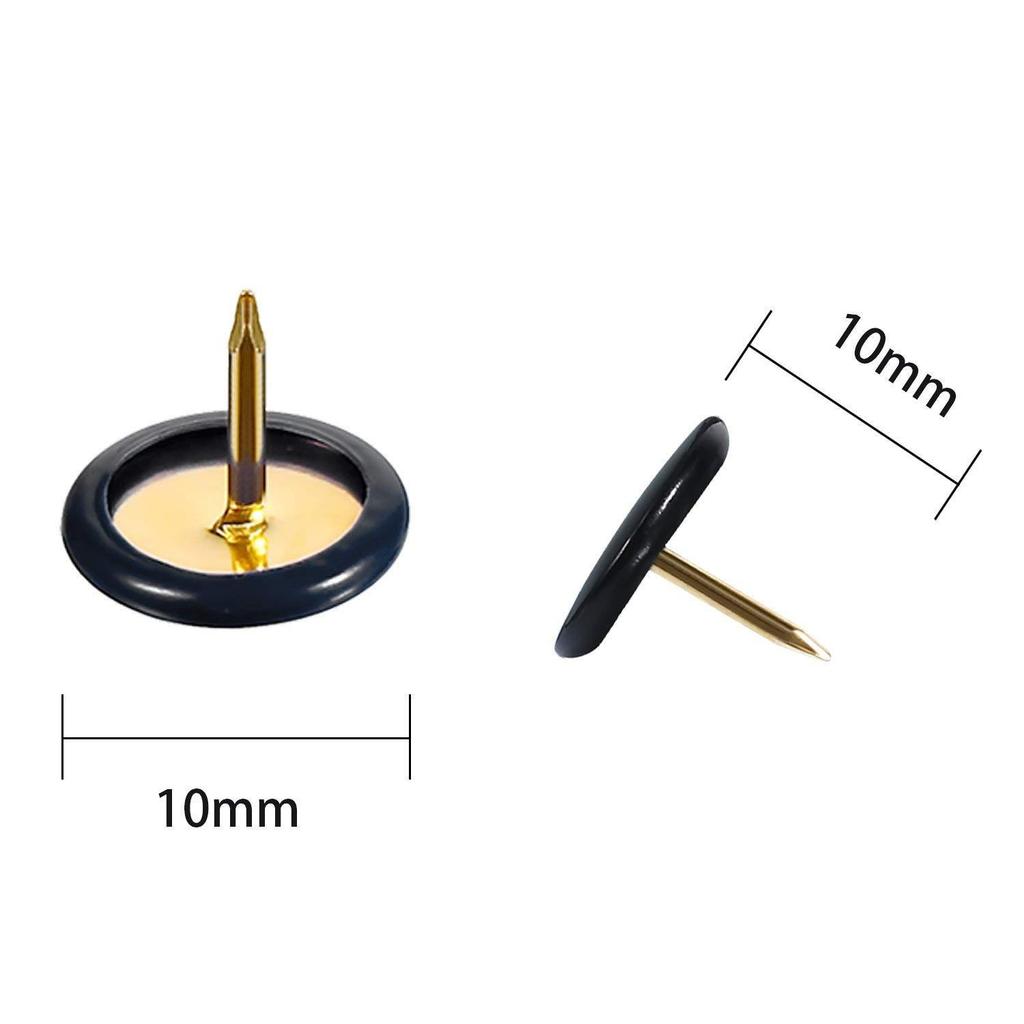 100pcs Home Office Colorful Drawing Pins Pushpin Thumbtack Cork Board Push Pin Photo Wall Map Markers