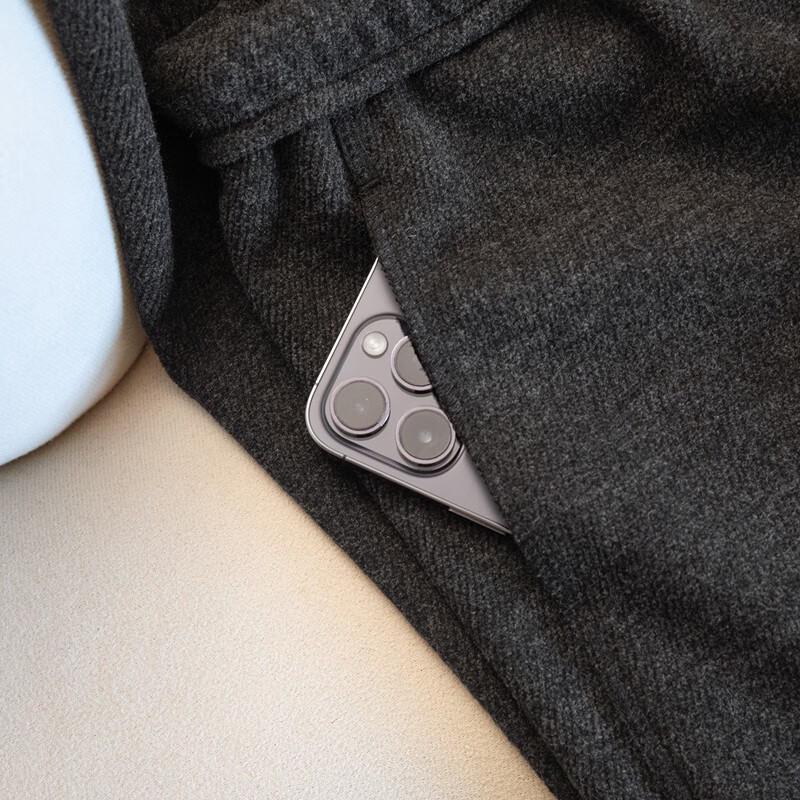 Women's Loose Drape Drawstring Twill Pants