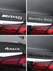 Car Sticker Hot 2026 For Benz For Mercedes Benz Rear Logo Decoration Sticker 3D Stereo ABS Modification For Mercedes Benz AMG 4M