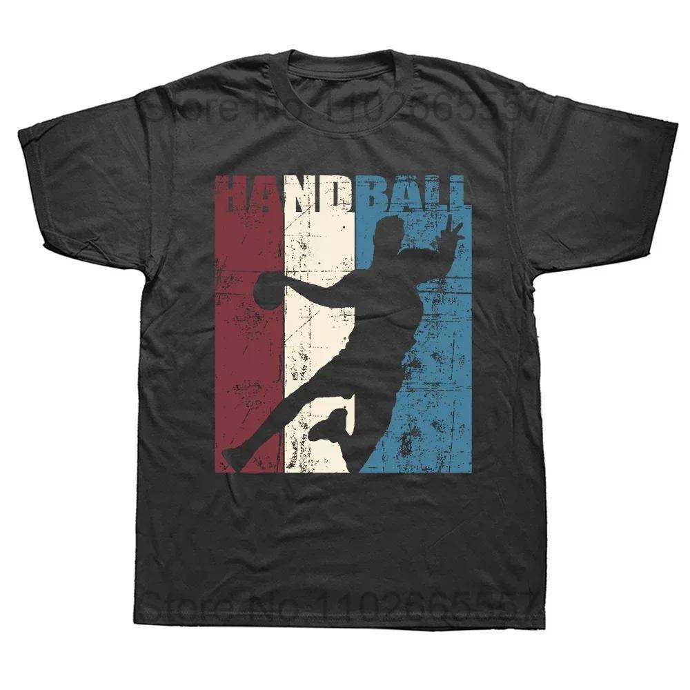 Funny Handball Player Designs For Men Women T Shirts Tee Tops Round Neck Short-Sleeve Fashion Tshirt Clothing Basic T-shirts
