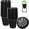 2 Inch Hydroponic Net Cups Plant Baskets for Indoor Outdoor Gardening Water Planting Garden Pots Plant Mesh Basket