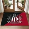 OGC Nice FC Design Crystal Velvet Rug Soft Decorative Mat for Bedroom Entrance