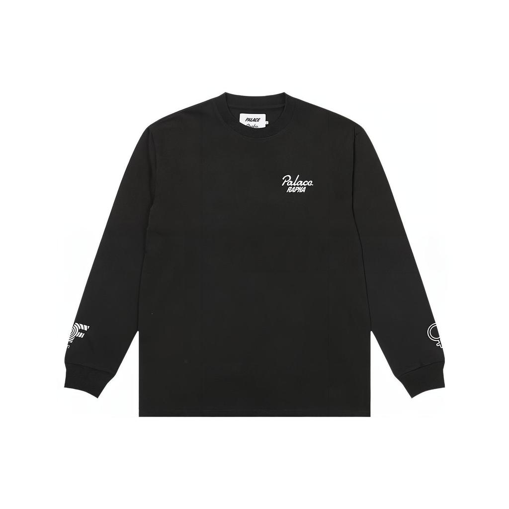 Palace X Rapha Ef Education First Langarm-T-Shirt ADQ02XXBLK