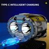 Sensor LED Headlamp USB Charging Fishing Headlamp New Mini Head Flashlight  for Camping Hiking