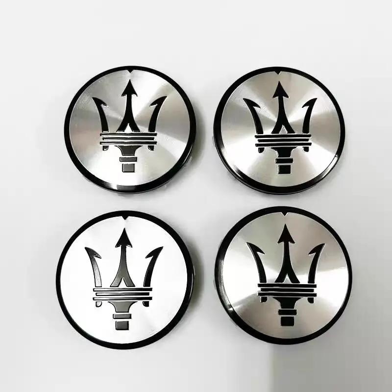 4pcs 8PCS 60MM Car Wheel Center Hup Caps Cover Emblem For Maserati Granturismo Quattroporte Levante Coupe GTS Q4 GT Accessories