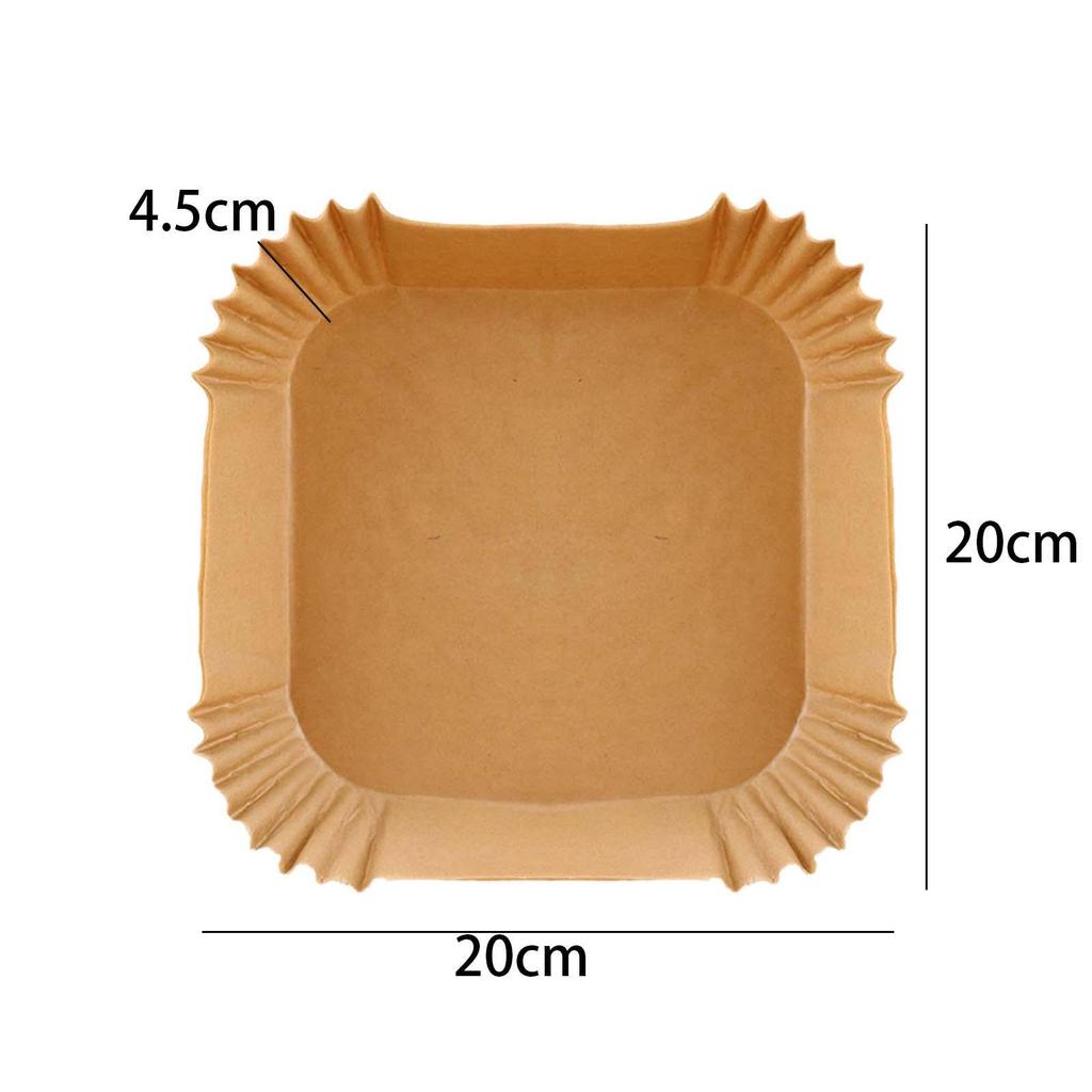 Air Fryer Papers Accessories for Baking Roasted Sweet Potato Pizza 100