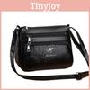 Kangaroo Womens Pattern Single Shoulder Crossbody Bag Black Bags Decoration