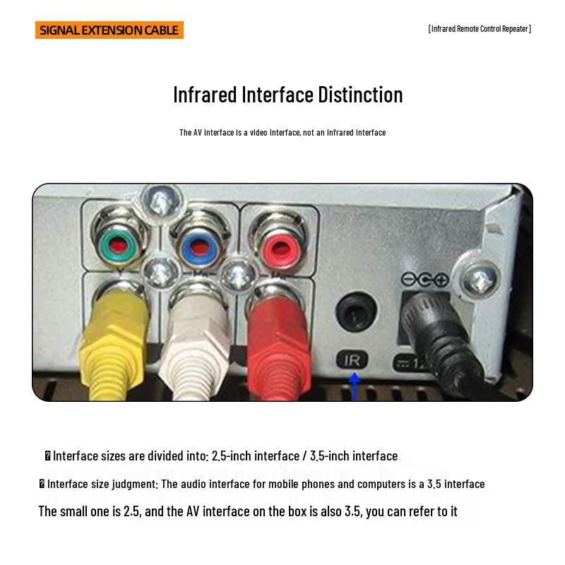 Universal IR Blaster Extension Cable