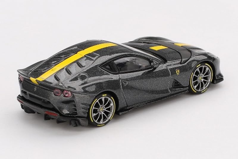 Sunrich BBR Scale Ferrari 812 Competition Giallo Competizione Finished Product BBRFER64009 1/64