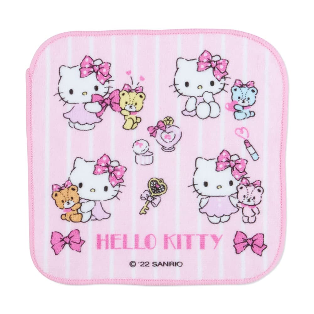 Sanrio Sanrio Petit Towel Set of 4 Hello Kitty Hello Kitty Washable Character Towels 16 x x 16 cm 631124 SANRIO (SANRIO) Kitty-chan 0.2