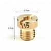 Forgassermunnstykke For 12mm-17.5mm Dellorto Dyse M6 Hoved