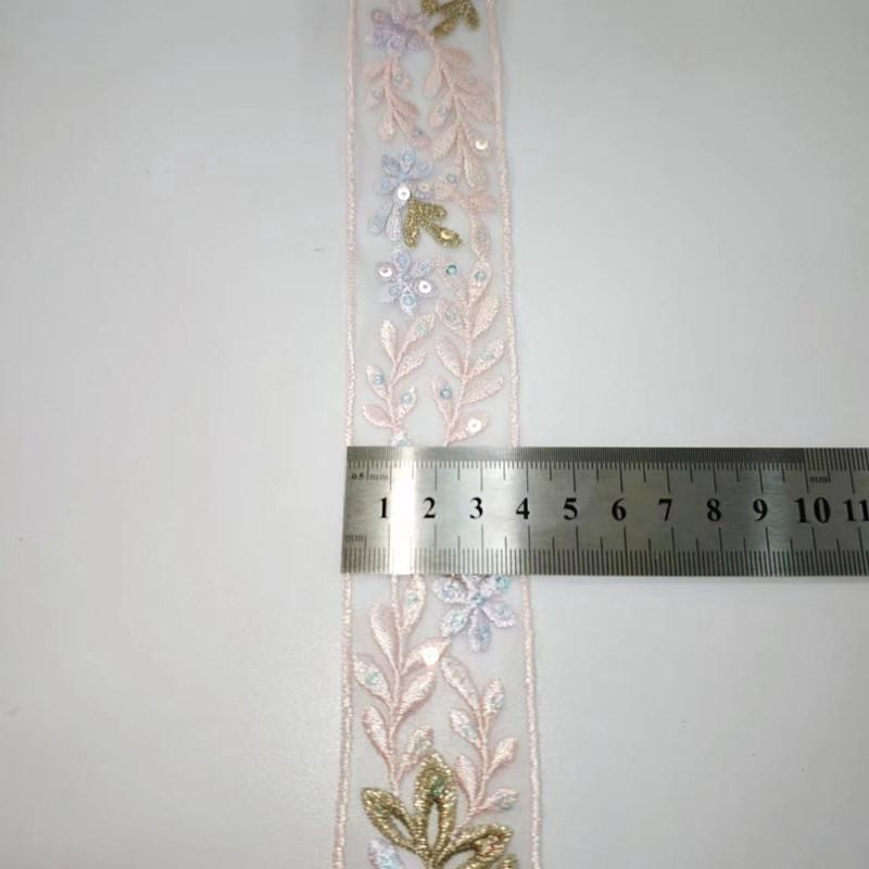 1 Yards Butterfly Lace Trims, Costume Accessories, Hanfu Qipao Cuff & Collar Decor