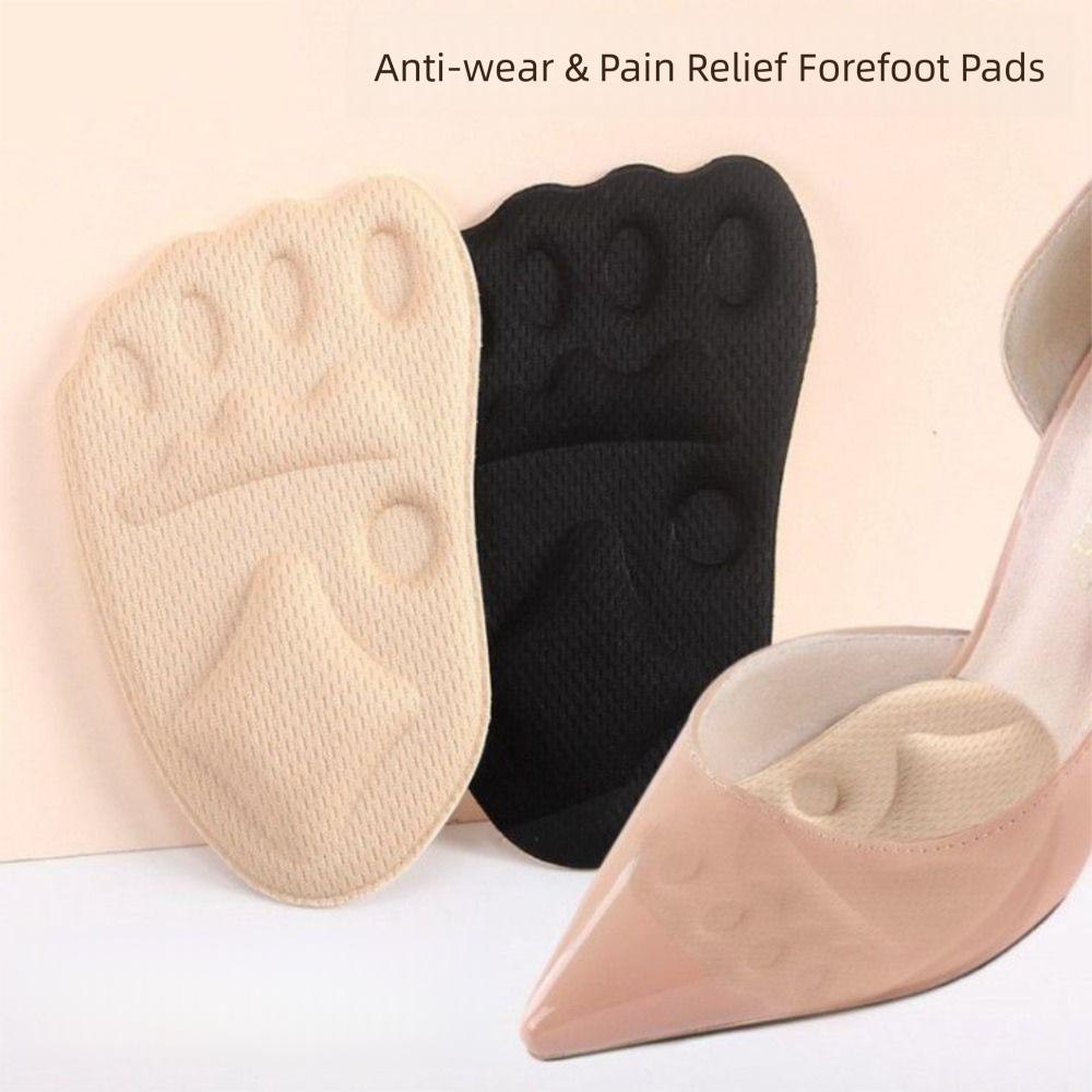 Thickening Metatarsal Foot Pads Foot Protector Half Insole Soft Forefoot Cushion Women