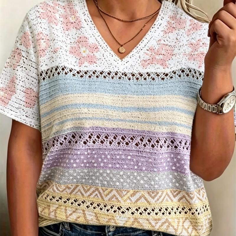 

T-shirt with Short Sleeves L