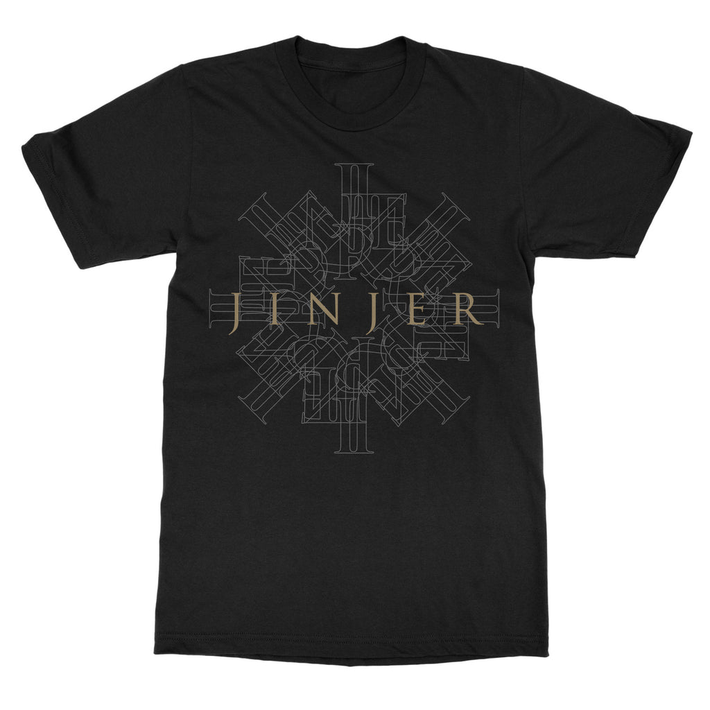 Nueva Camiseta de Algodón con Gráfico de la Banda JINJER Unisex Verano Manga Corta Marca de Moda Camiseta Lujo Casual Vintage Retro Top