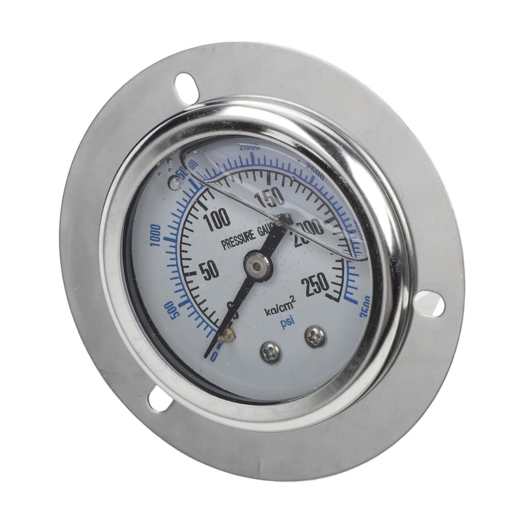 For DIY Tasks 50mm Dial Diameter 250KG Pressure Meter Automotive Pressure Gauge Advanced Sensing Technology Easy To Read Gauges