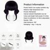 Anime Rumi Mila Zoe Cosplay Synthetic Hair Double Bun Suitable for Women's Daily Wear Party Role Play Heat Resistant Fiber Wig