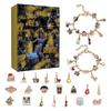 3D  Countdown Calendar Gift, DIY Bracelet Making Kitforkids And Adults, 24-Day Christmas Countdown Calendar Jewelry Gift