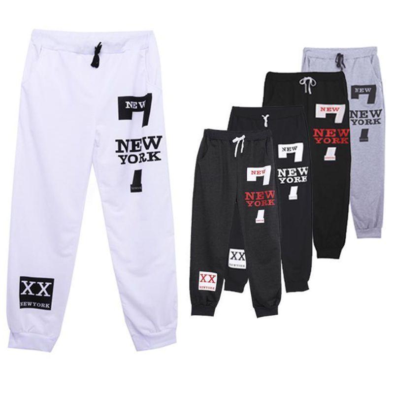 Mens Tracksuit Sport Gym Slim Fit Skinny Jogging Pants With Soft Polyester Material