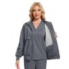 Uniforms Coat Woman Men Nursing Long Sleeve Scrubs Jackets Medical Hospital Clothing Zipper Jacket Doctor