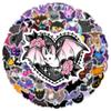 10/60Pcs Cartoon Bat Stickers Cute Animal Graffiti Stickers for DIY Luggage Laptop Skateboard Motorcycle Bicycle Stickers