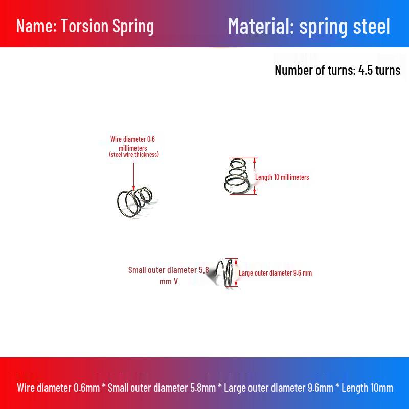 Stainless Steel Pagoda-Shaped Trapezoidal Compression Spring for Battery