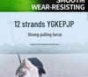 12-Strand High-Tensile Strength Fishing Line - Super Soft, No Pilling, Wear-Resistant, Anti-Bite, Ideal for Long Casts