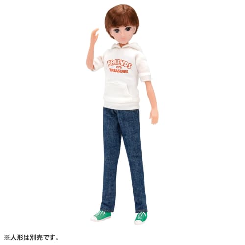 TAKARA TOMY "Licca-chan Dress LW-24 Haruto-kun Outing Coordination Set" Dress-up doll, play house, toy, 3 years old and up, passes toy safety standard