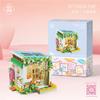 IMPLAY TOYS Fairy Tale Town Series House Version Afternoon House 618 Pieces (2034)