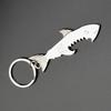 Multi-Function keychain 304 Stainless Steel Can Open Bottle Toothpick Knife Pick Teeth Carry Around Activities Exquisite Gifts