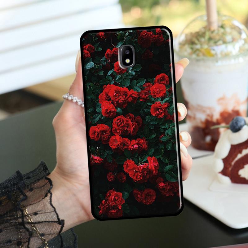 Bright Red Roses Flowers Case For Samsung Galaxy M06 M16 M36 M56 M15 M11 M31 M21 M53 M13 M32 M52 M35 M55 M14 M34 M54