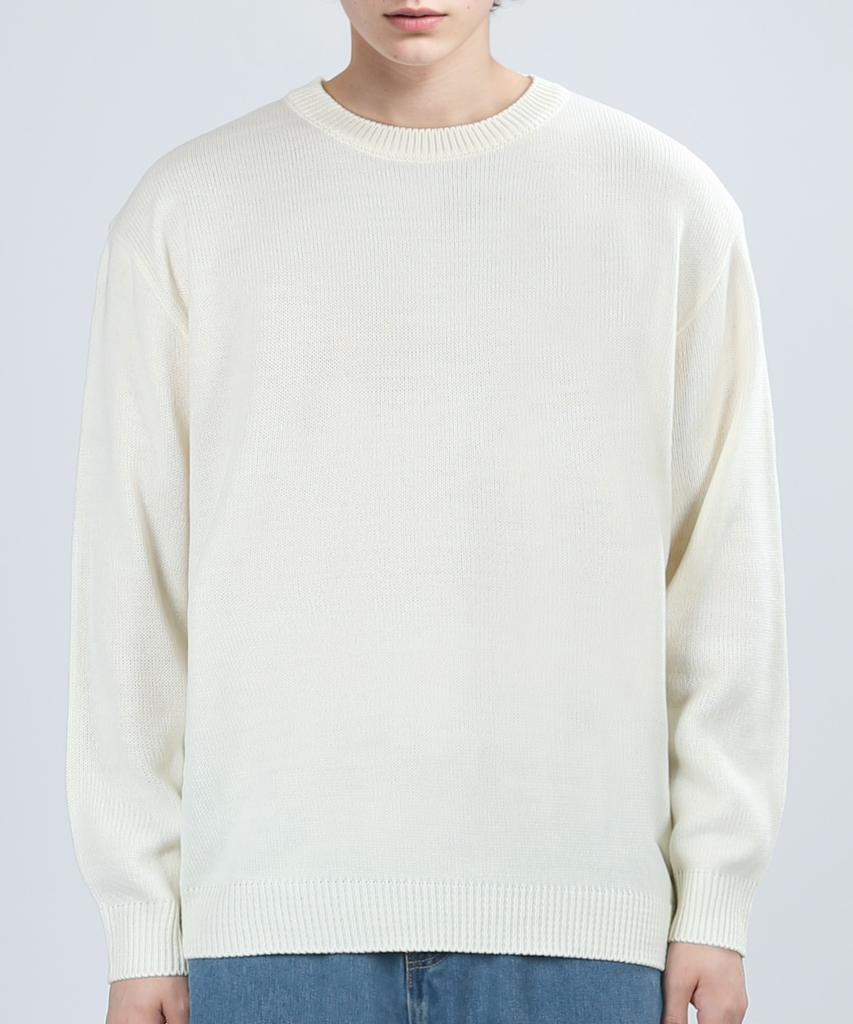 VERYVAIN Balance Round Knit (Cream)