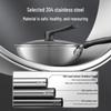 SUPOR 32cm 3D Honeycomb Non-stick Stainless Steel Wok
