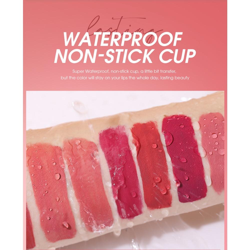 New Twelve-color Lip Gloss, Makeup, Lip Glaze, Lipstick, Whitening, Improving Complexion and Not Sticking To The Cup