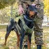 Heavy Duty Tactical Reflective Military Dog Harness Vest For Large Dogs Working Dogs With Handle Easy Control Adjustable Harness