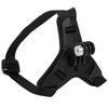 Motorcycle Helmet Front Chin Bracket Holder Fixed Strap Mount for GoPro Hero 9 8 7 6 5Black