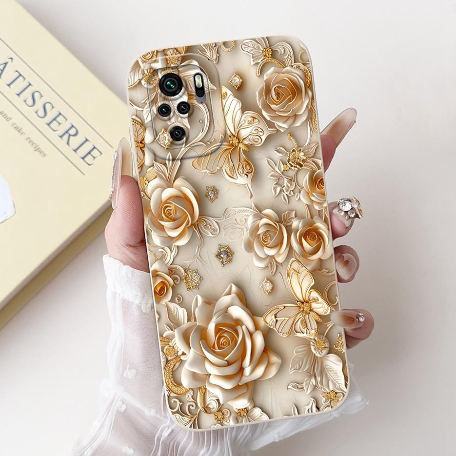 Für Xiaomi Redmi Note 10 4G Hülle Note 10S Stylische Candy-Lackierte Abdeckung Weiche TPU-Handyhülle Für Xiaomi Redmi Note 10 Pro Max Schale