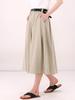 ACUD Barrel Volume Skirt _Beige