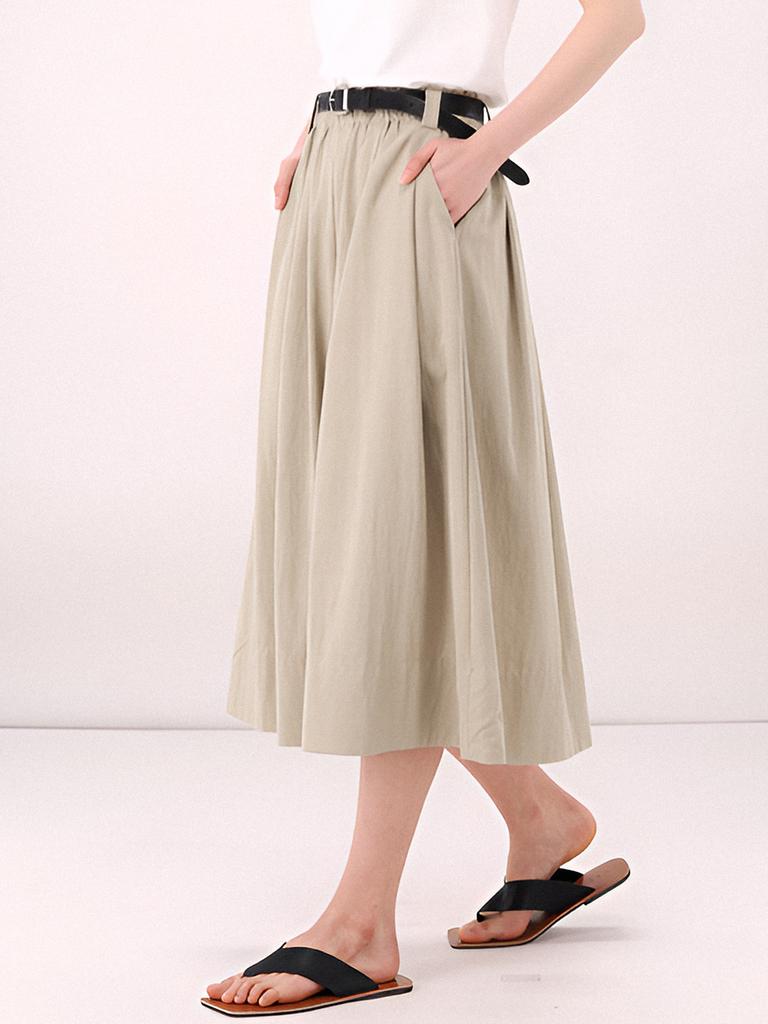 ACUD Barrel Volume Skirt _Beige